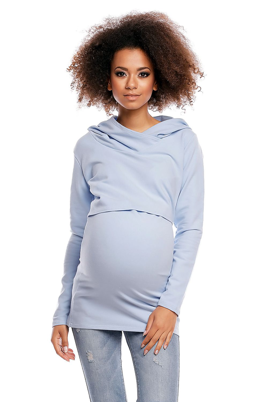 Maternity sweatshirt model 84457 peekaboo image number null