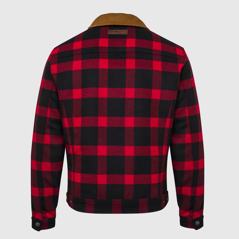 Marlboro check trucker jacket-null