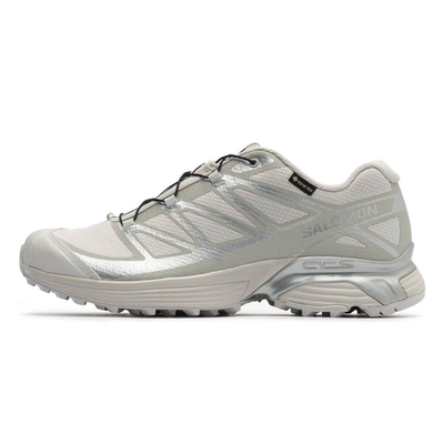 Salomon lab xt-pathway gtx lifestyle shoes, Rock / Silver, medium