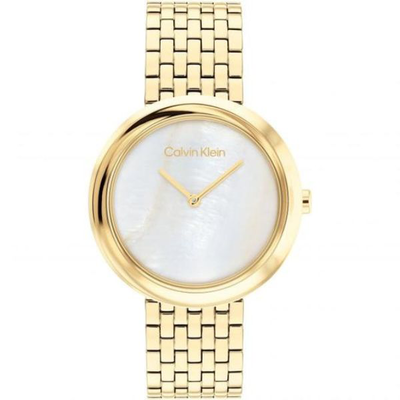Calvin Klein twisted bezel watch, , medium
