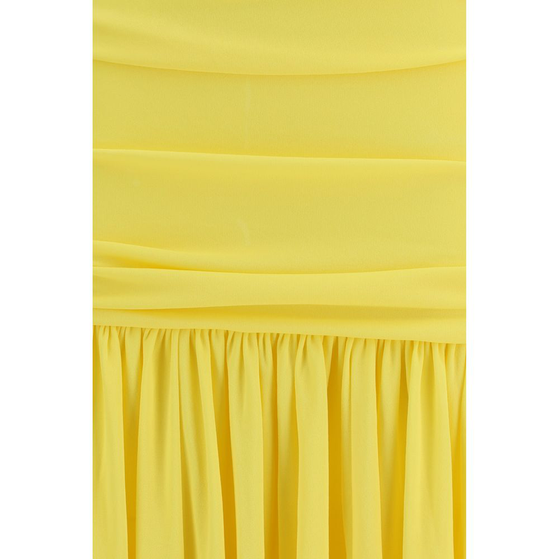 Bicolor viscose casual dress-null