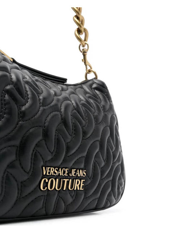 Versace jeans moon shape mini quilt bag with scarf-null