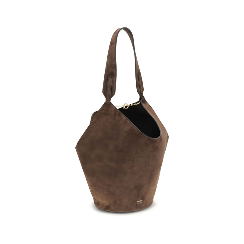 Brown calf leather bos taurus shoulder bag-null