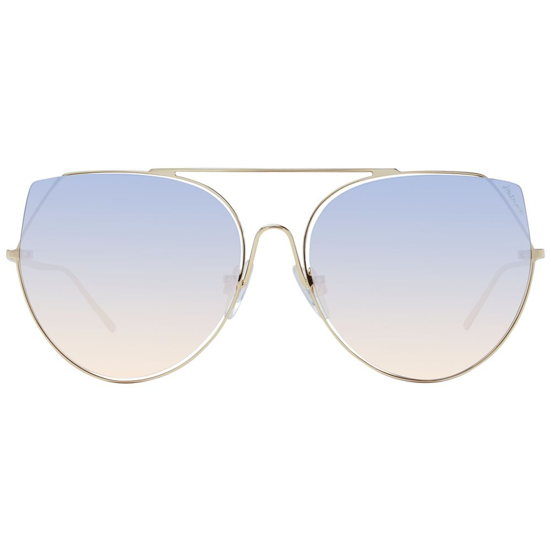 Gold metal sunglasses-null