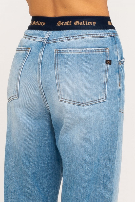 Claudia denim trousers image number null