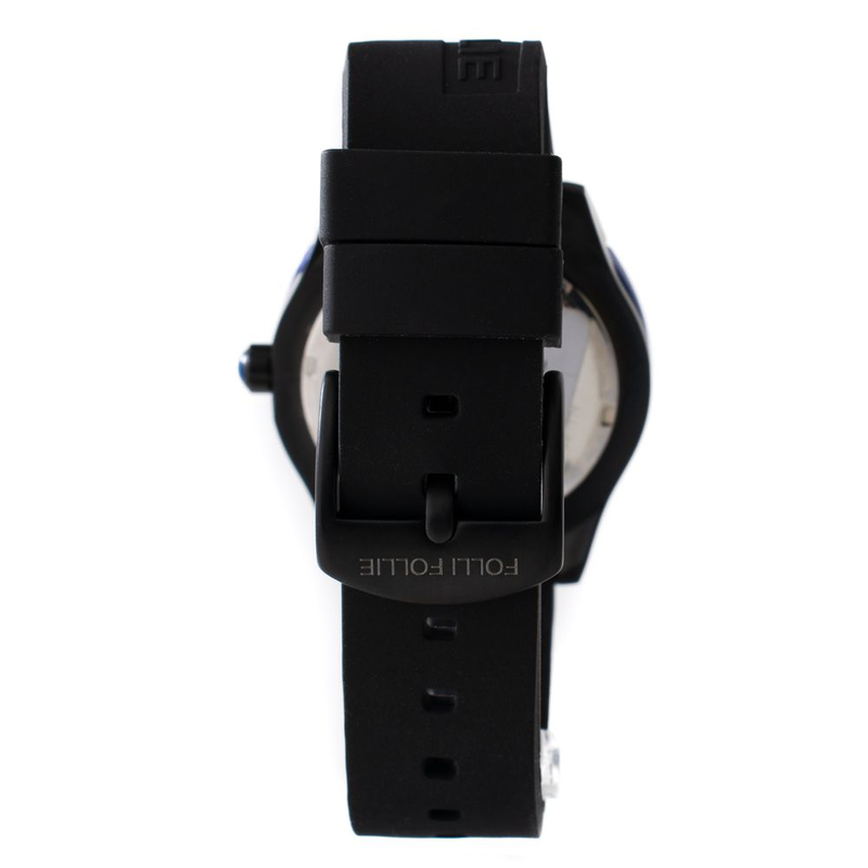 Black synthetic sport watch-null