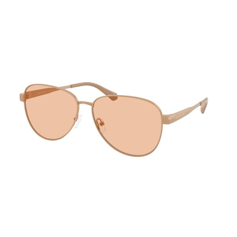 Brown metal sunglasses-null