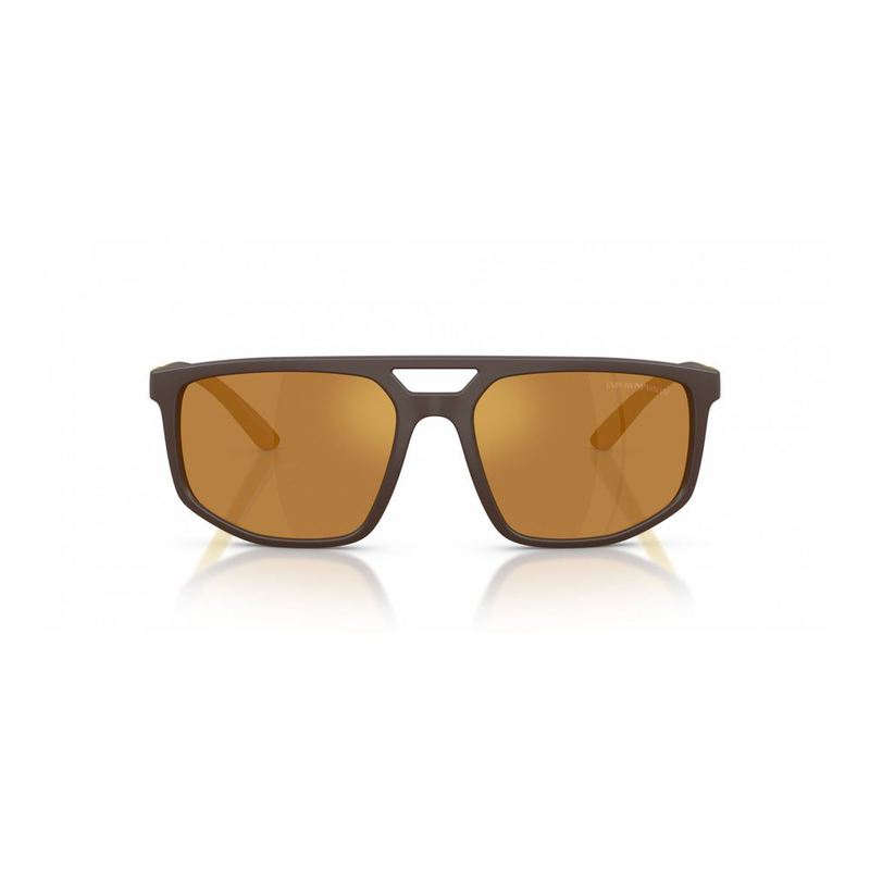Brown injected sunglasses-null