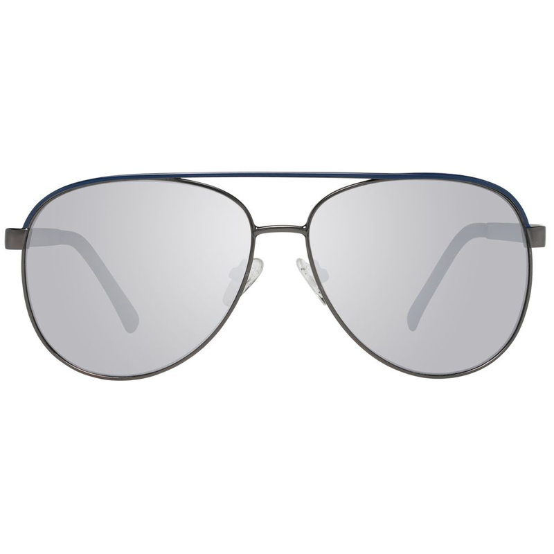Gray metal sunglasses-null