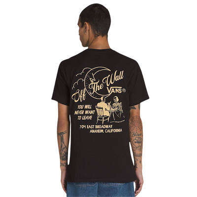 Fine dining short sleeves t-shirt, Black, medium
