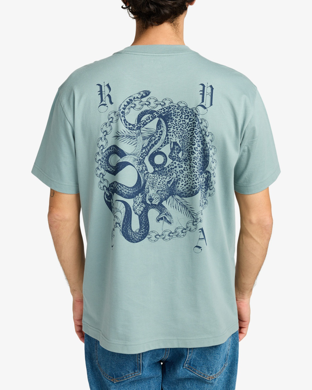 Product image: Rvca men's benj battle ss t-shirt-null