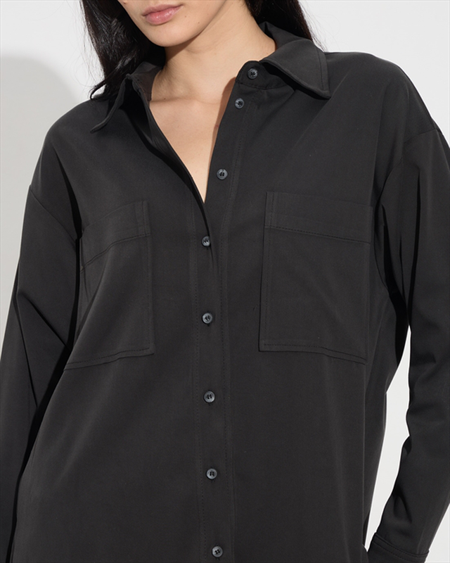 Shirt cupro oversized-null