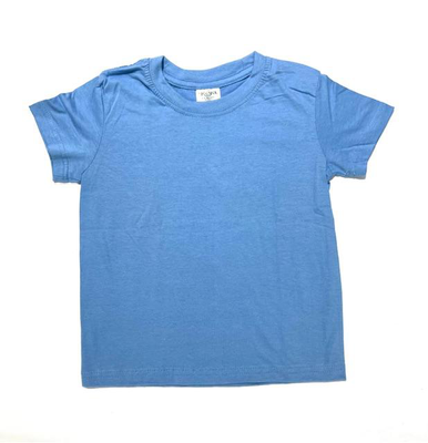 School tshirt sky blue colour, Skyblue, medium