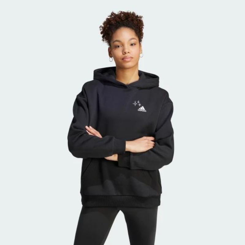 Product image: Adidas wmn bluv q3 fleece star hoodie-null