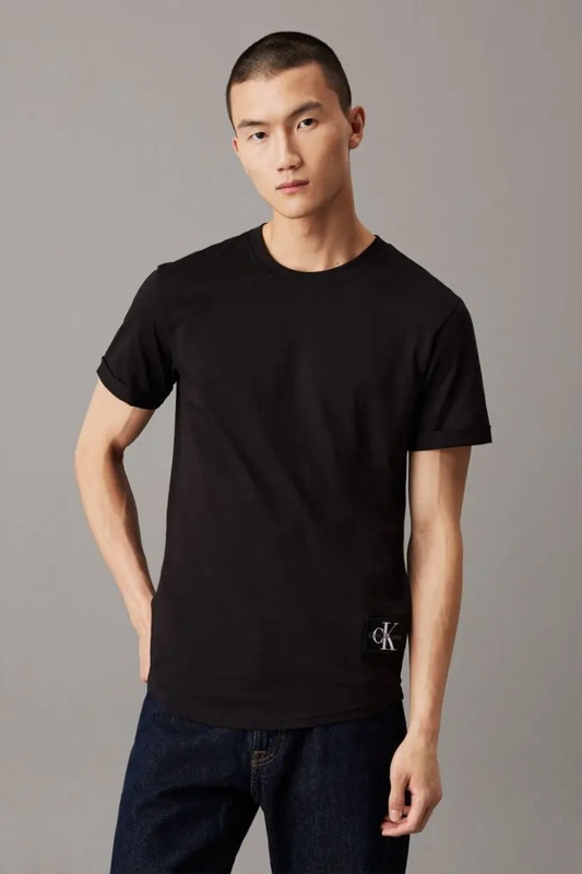 Badge turn up sleeve - Calvin Klein-null