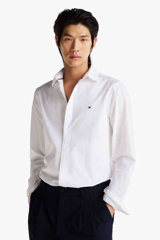 Flex poplin kent collar sf shirt-null
