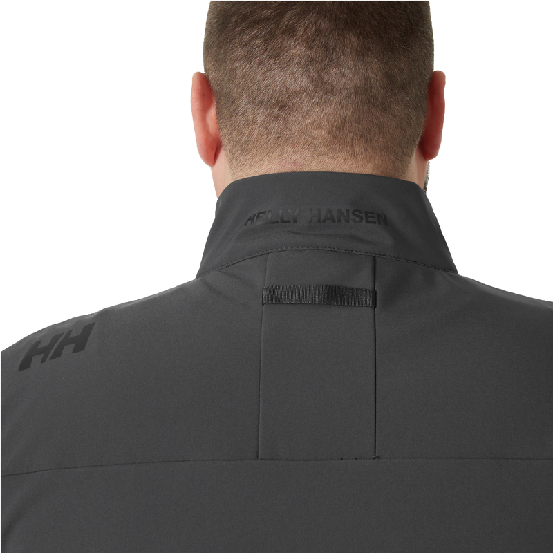 Mens crew softshell jacket 2.0 - ebony , l-null