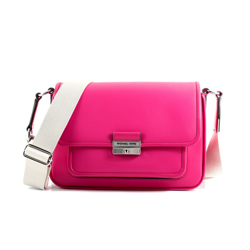 Multicolor leather shoulder bag-null