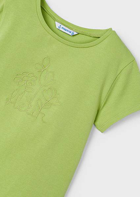 Μπλουζα κοντομανικη basic, Green, medium