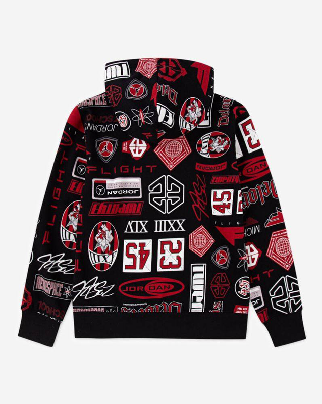 Boys mj essentials aop fleece po image number null