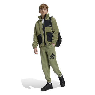 J sherpa jacket, Green, medium
