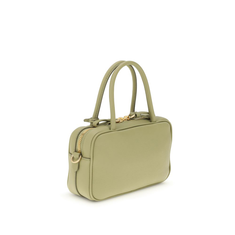 Bicolor calf leather bos taurus handbag-null