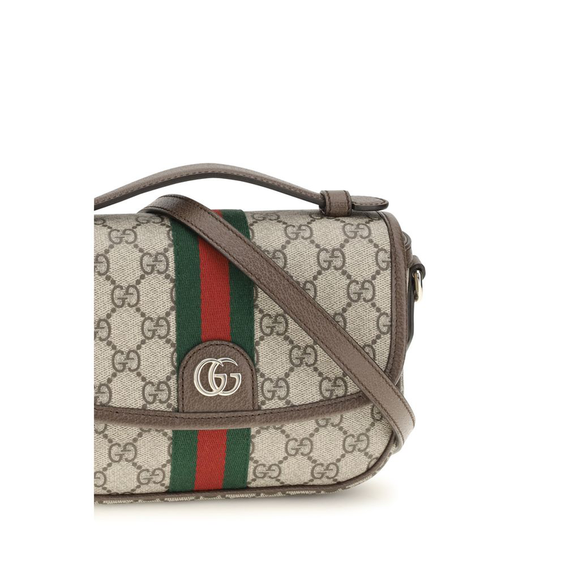 Beige fabric handbag-null