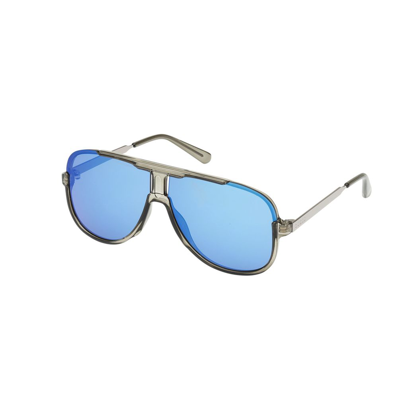 Blue resin sunglasses-null