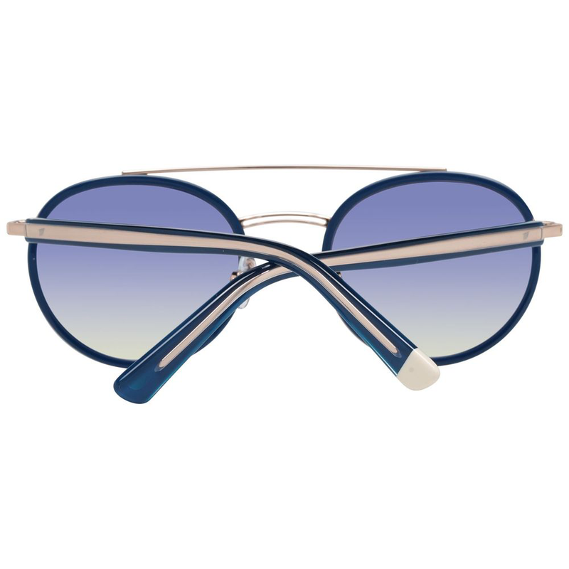 Blue metal sunglasses-null