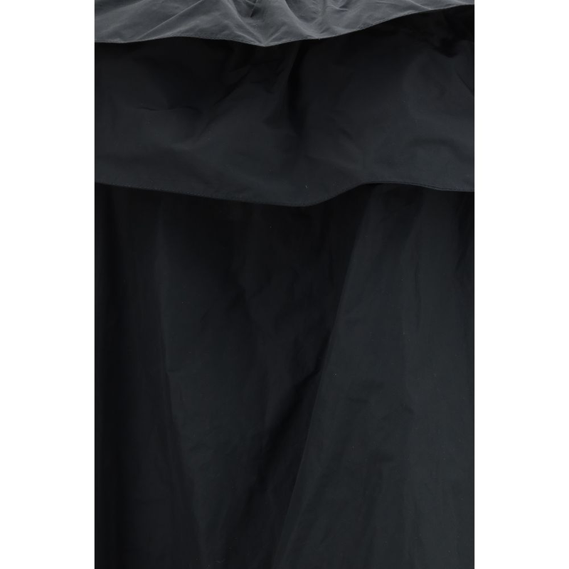 Black polyester casual dress-null
