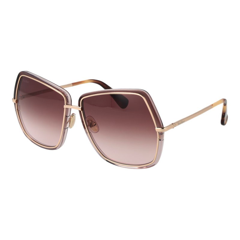 Gold metal sunglasses-null