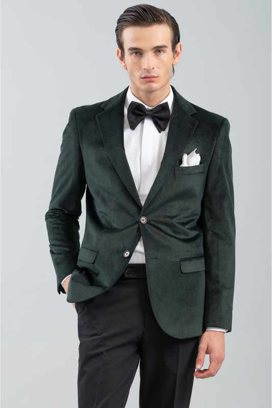Vittorio jacket velvet-null