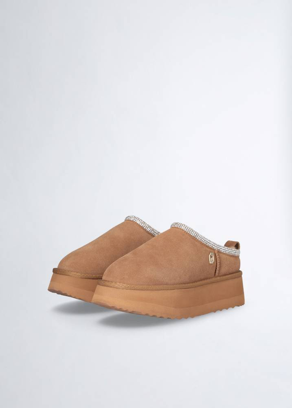Liu Jo jane 02 - suede platform mules image number null