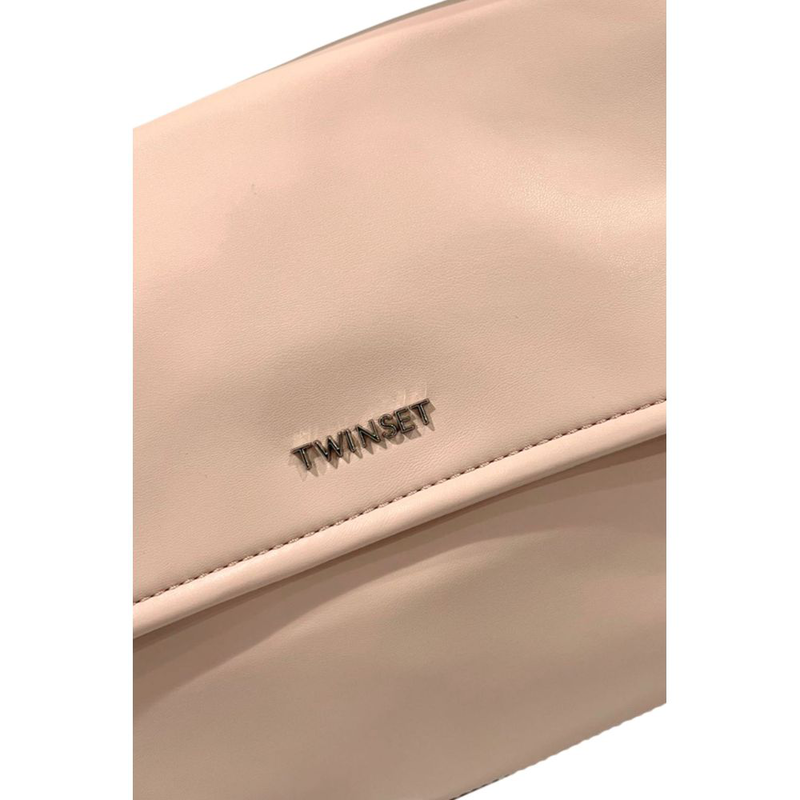 Pink pu women handbag-null