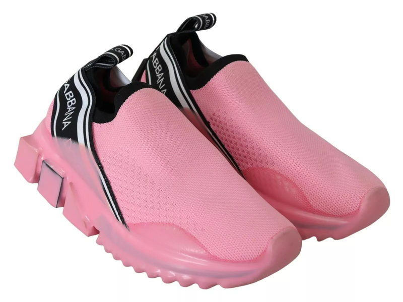 Pink low top sorrento sneakers slip on casual shoes-null