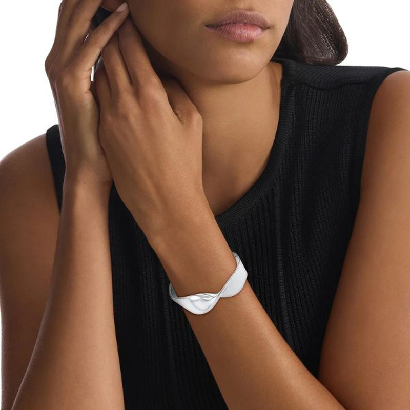 Calvin Klein ethereal metals ss bangle bracelet, , medium image number null