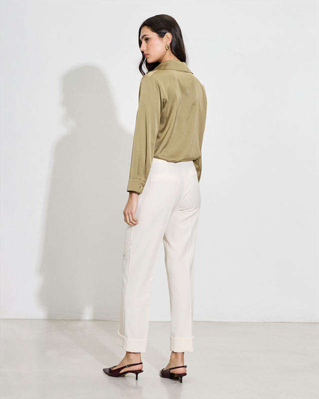 Trouser turn up hem image number null