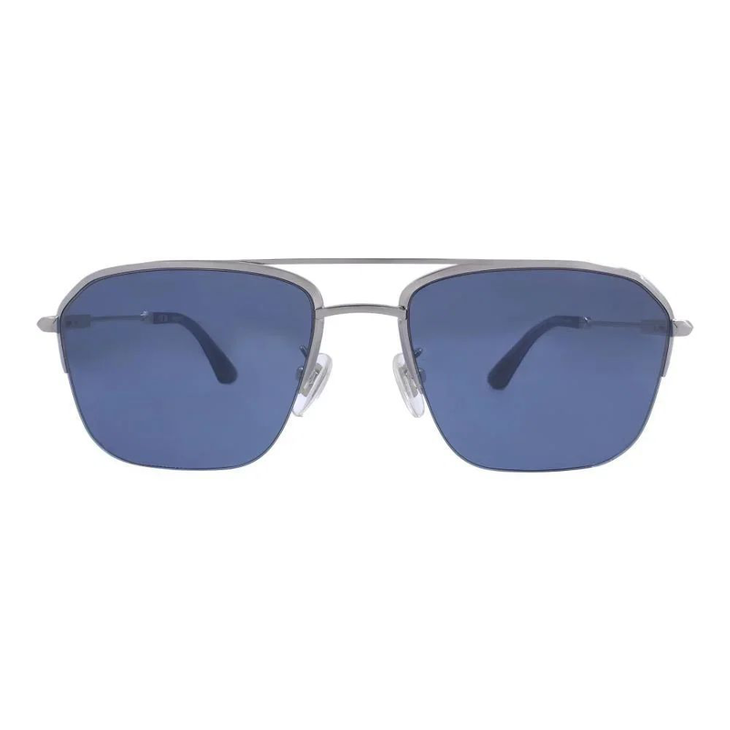 Gray metal sunglasses-null