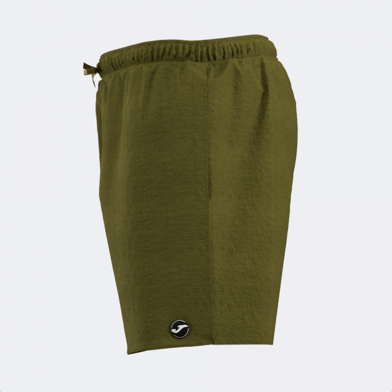 Stripe swim shorts khaki-null