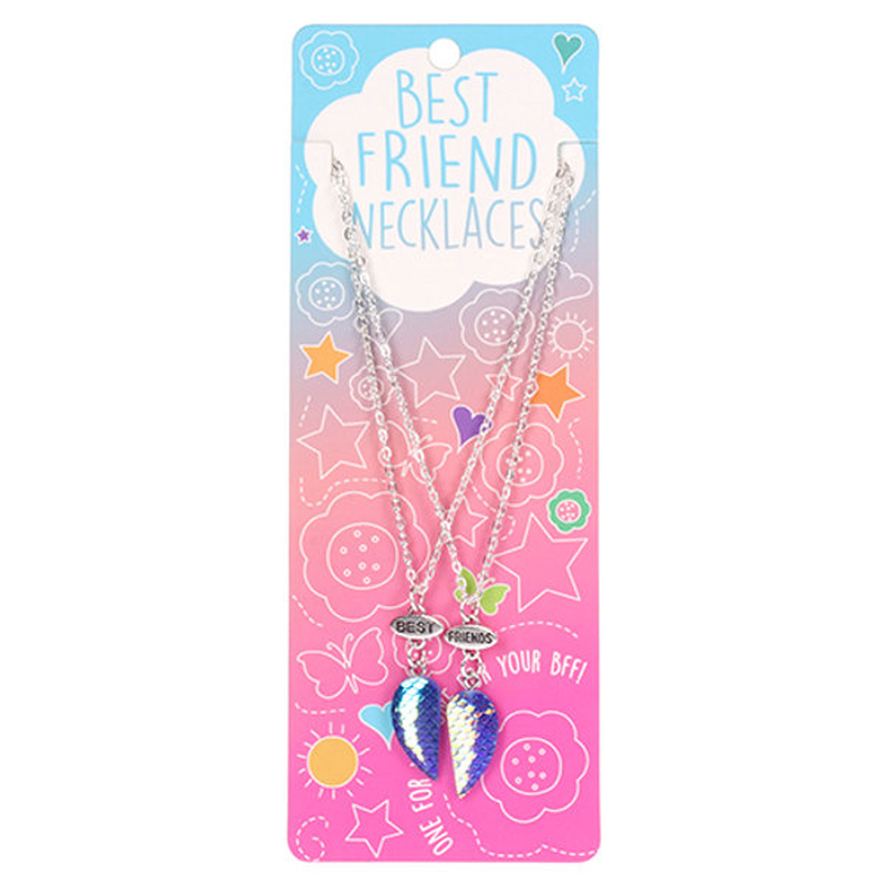 Product image: Best friend necklaces mermaid heart-null