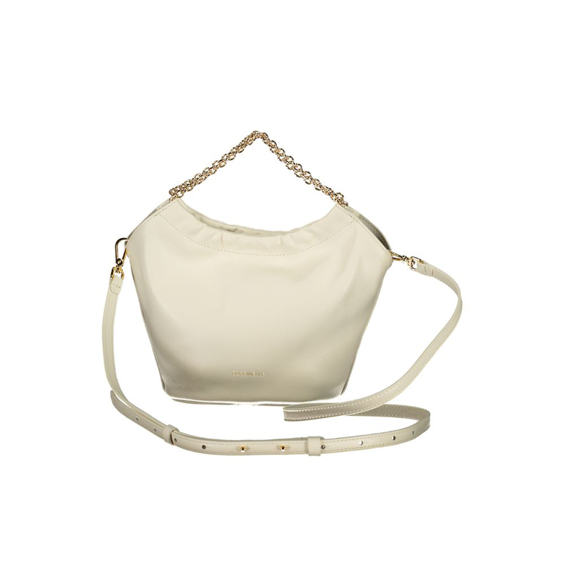 White leather woman handbag-null