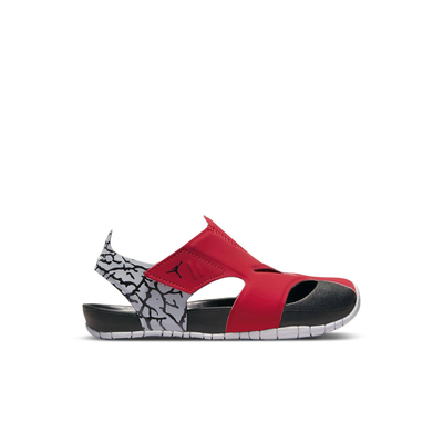 Nike jordan flare sandals ps, Red / Black, medium