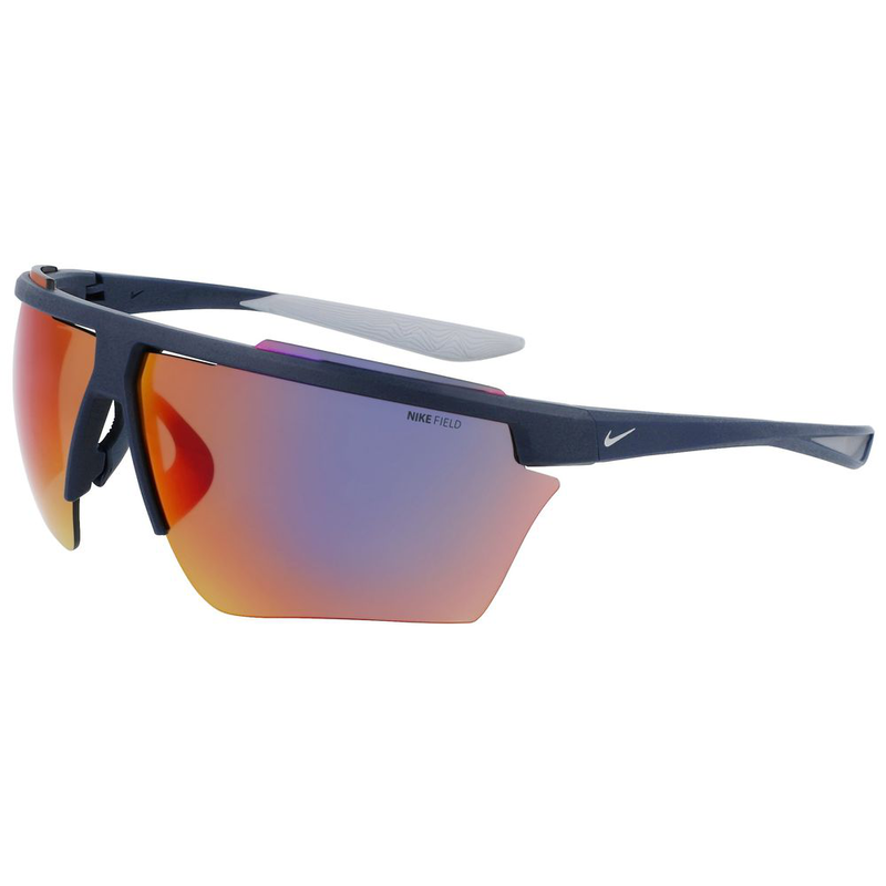 Blue injected sunglasses-null