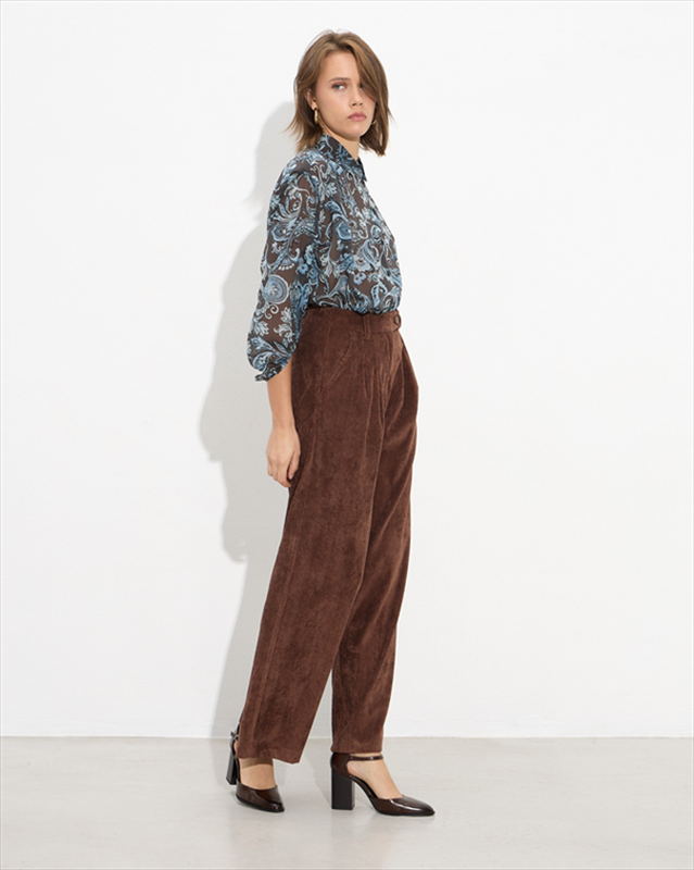 Trouser corduroy-null