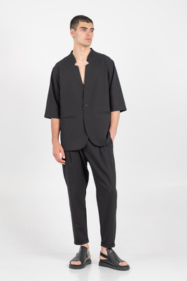 300-25-alberto overshirt, Black, medium