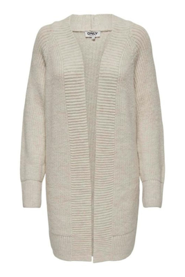 Only leise freya knitted cardigan, Beige, medium