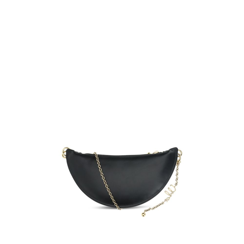 Black lamb ovis aries aries shoulder bag-null