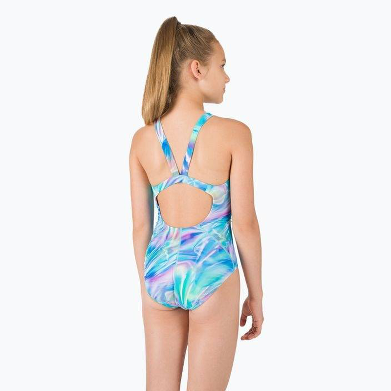 Girls hydrastrong multi-print one piece swimsuit-null