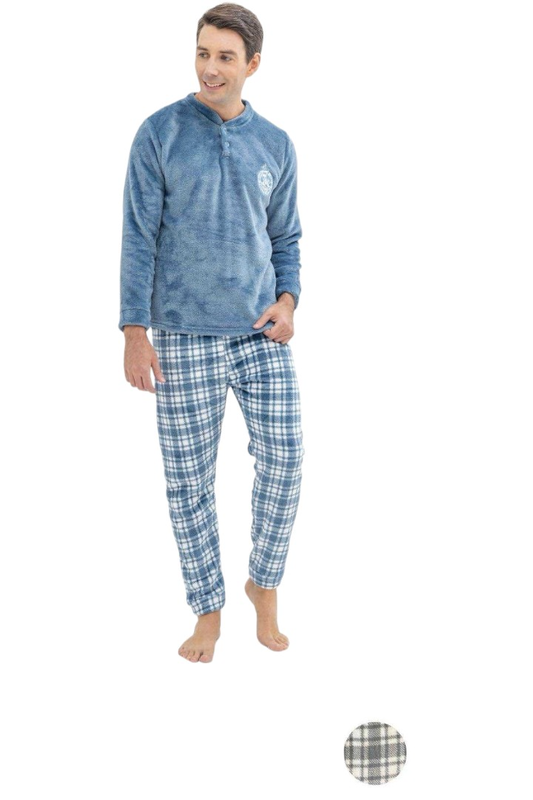 Men pajama velvet fleece #j2079 image number null