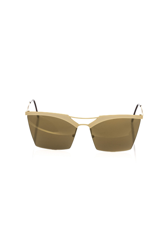 Gold metallic fibre women sunglass-null